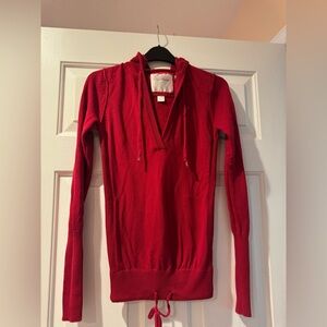 American Eagle Outfitters Red Women's Cowl Neck Sweater